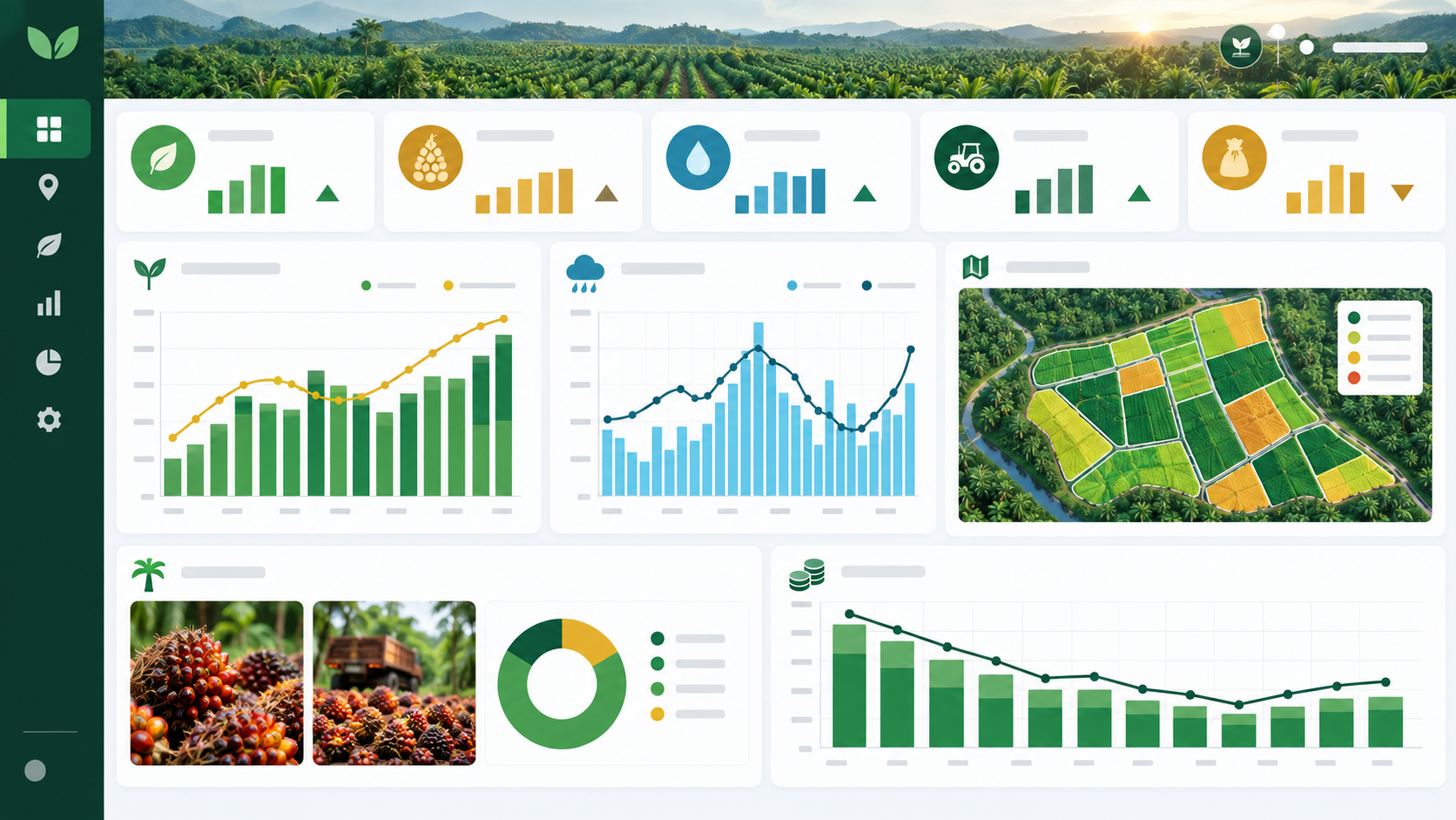 Agriculture Performance Dashboard